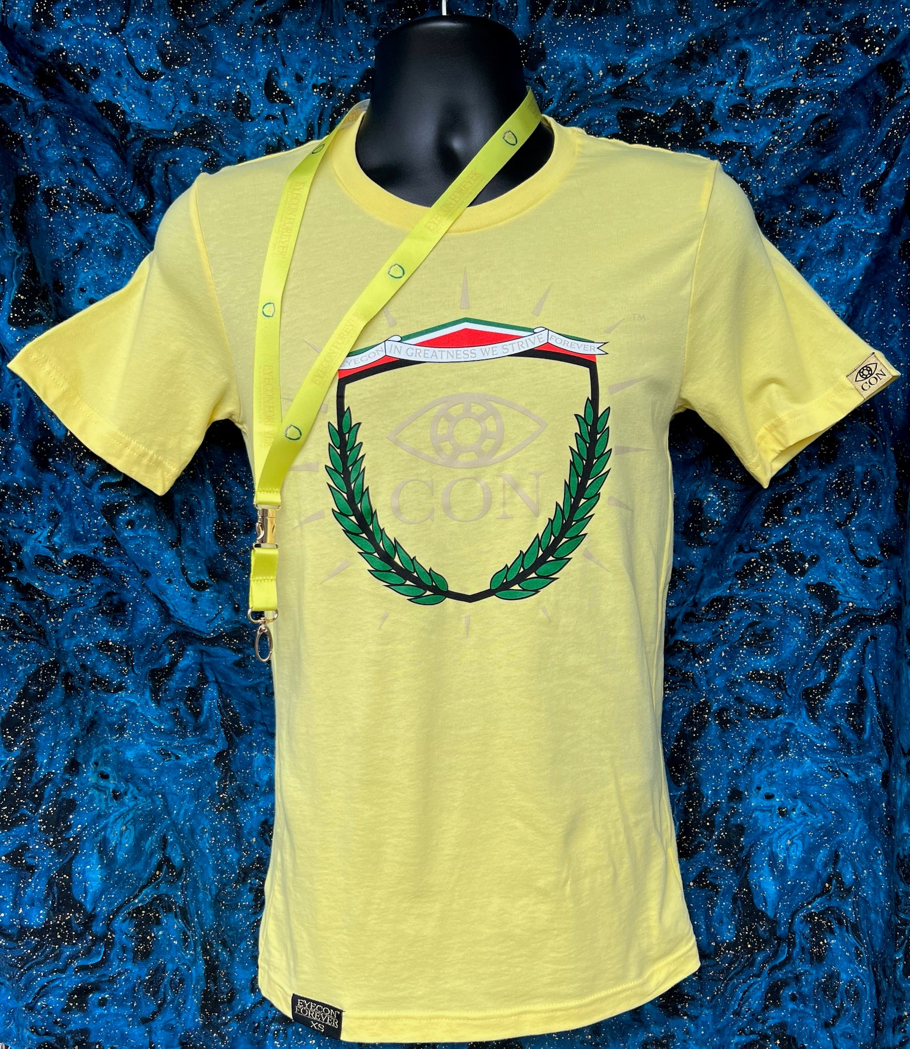 Legendary Eyecon Yellow T-shirt